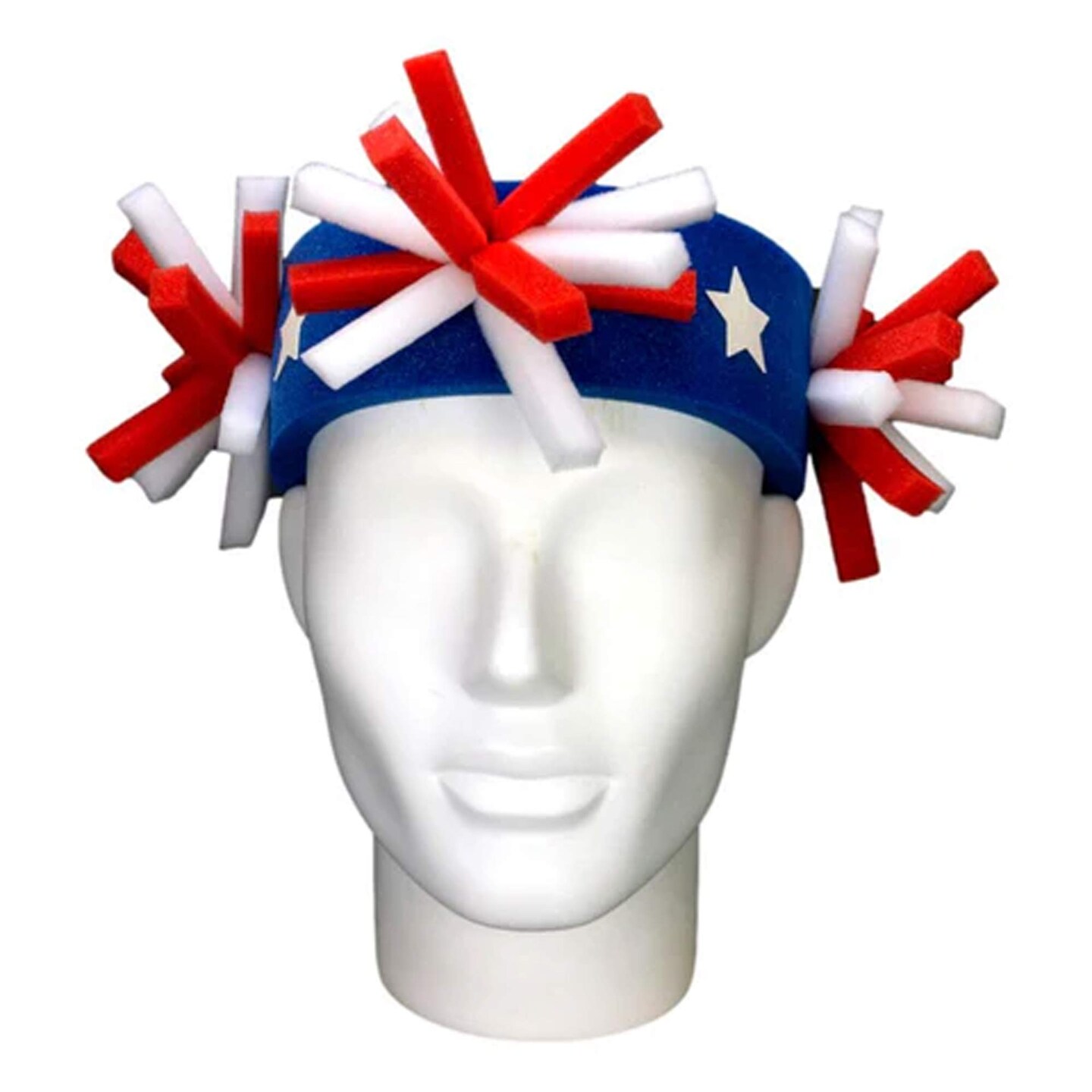 USA Pompoms Headband Fun &#x26; Patriotic Party Accessory