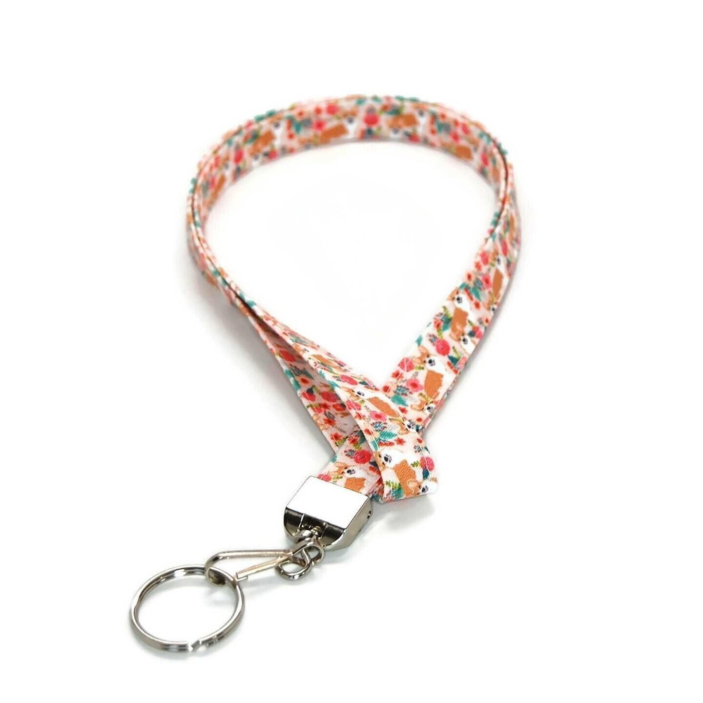 Corgi Lanyard Fabric ID Badge Holder for Your Name Tag or Keys Dog  Lover Gift MakerPlace by Michaels