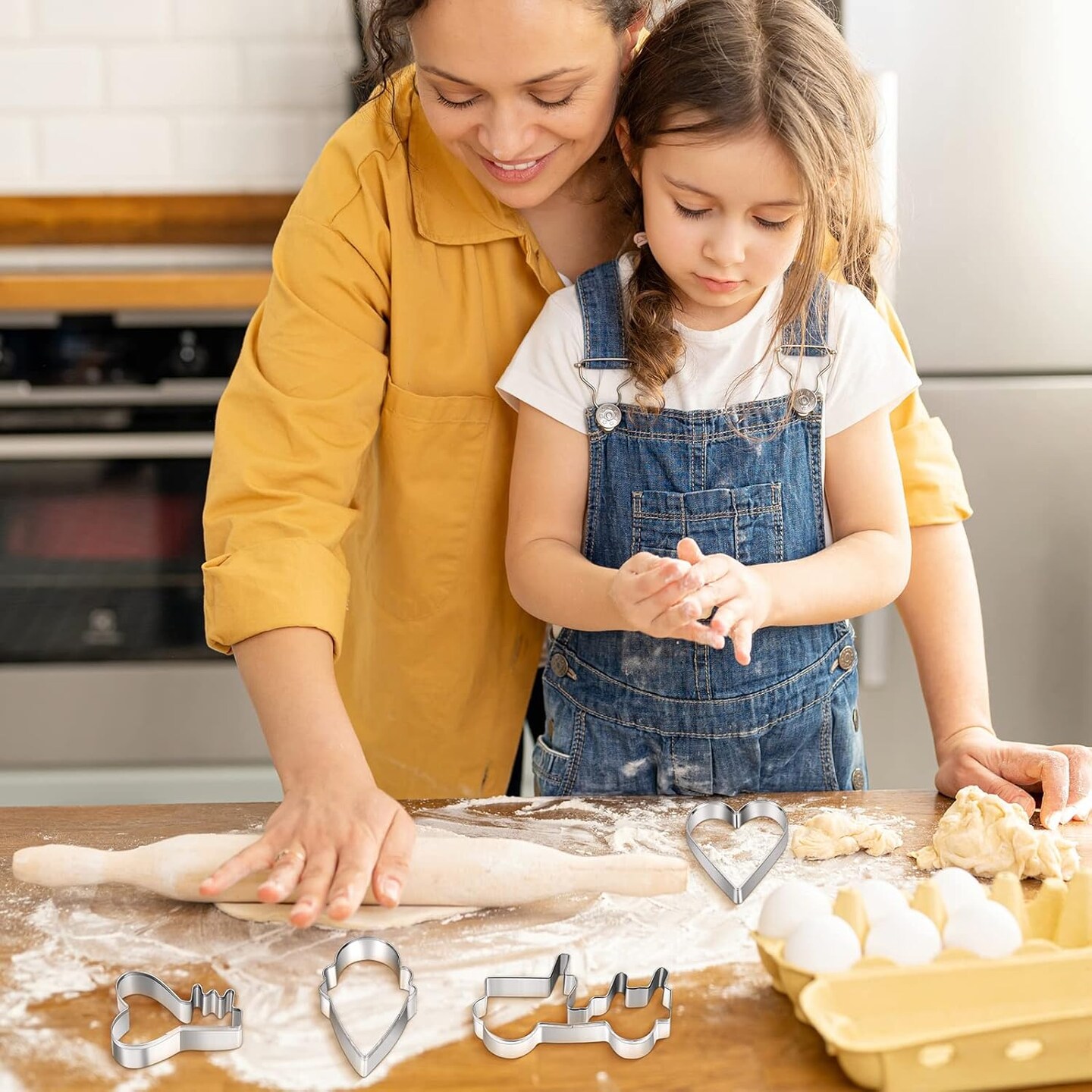 Stainless Steel Cookie Cutter Set Assorted Shapes 108 Pieces