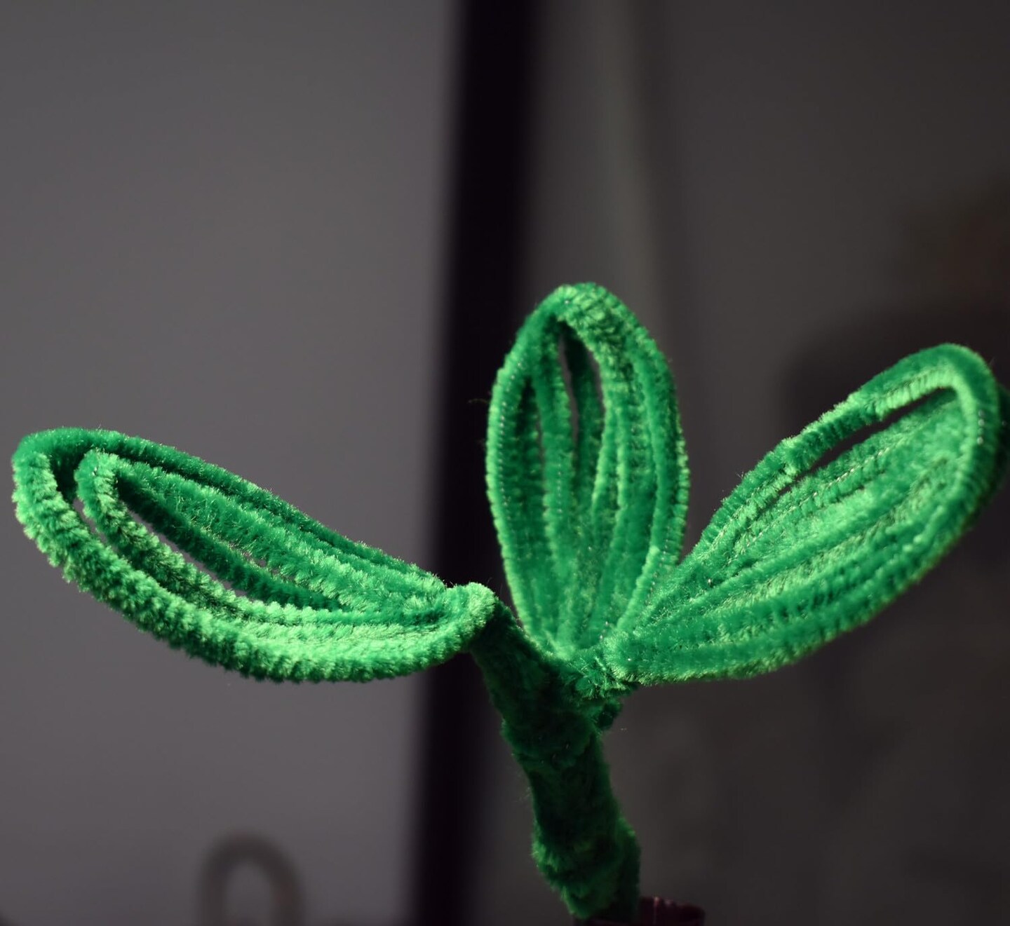 Dark Green Pipe Cleaners Craft (100 Pieces) Chenille Stems for DIY Art Creative Festival Day Decorations (0.24 x 12 Inch)