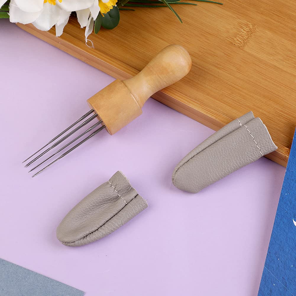 Needle Felting Kit Wool Roving 40 Colors Set,Felting Needle with Eight Needles Tool,Wool Felt Tools with Felting Tool Instruction Included for Felted Animal Needle Felting Supplies
