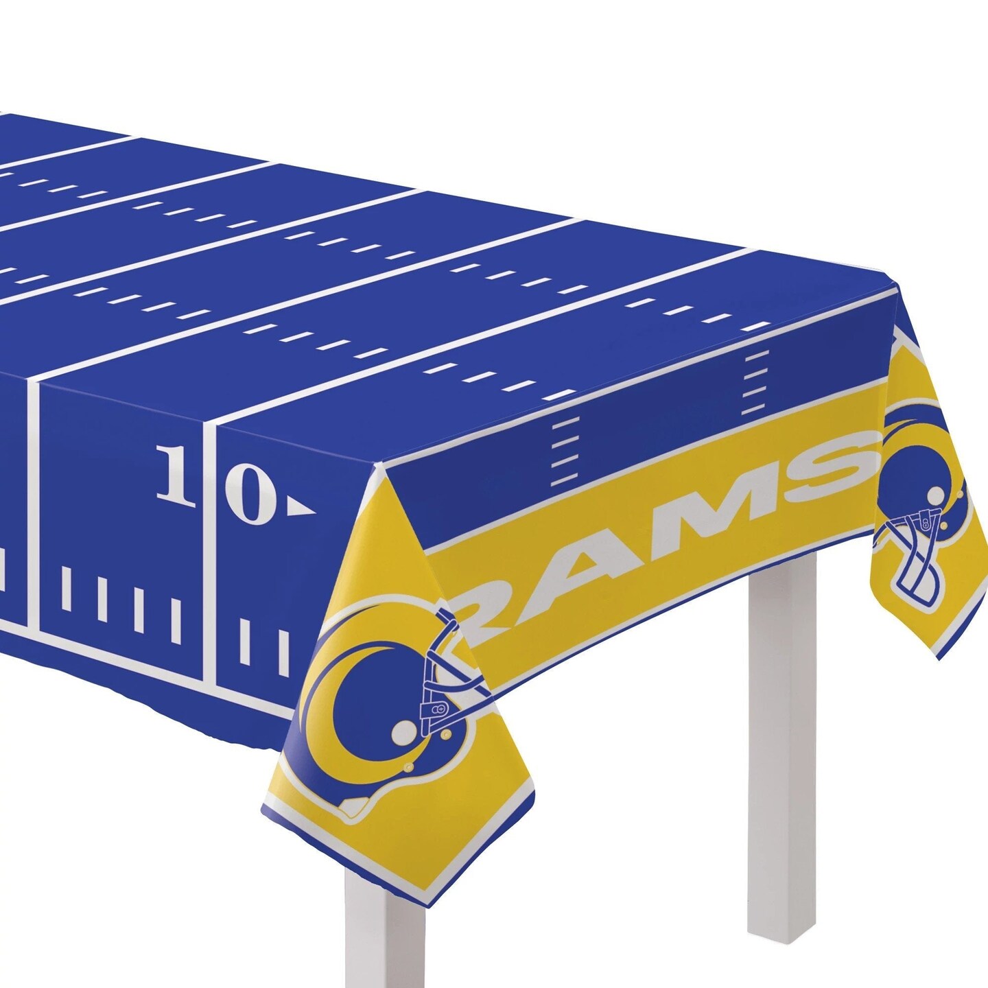 Los Angeles Rams Plastic Table Cover - 54&#x22; x 96&#x22;
