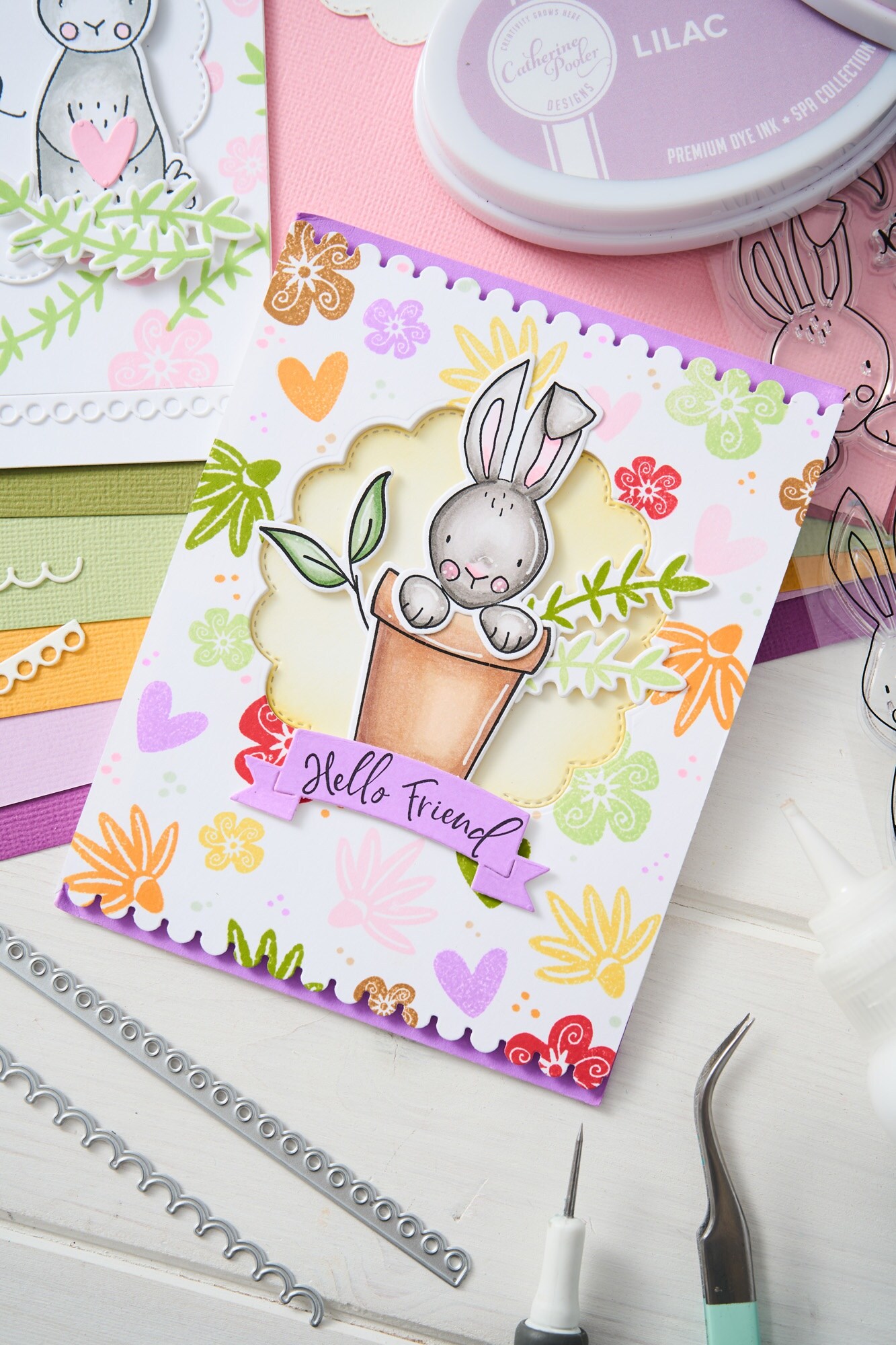 Sizzix Clear Stamps Set By Catherine Pooler 16/Pkg-Sending Sunshine Sentiments