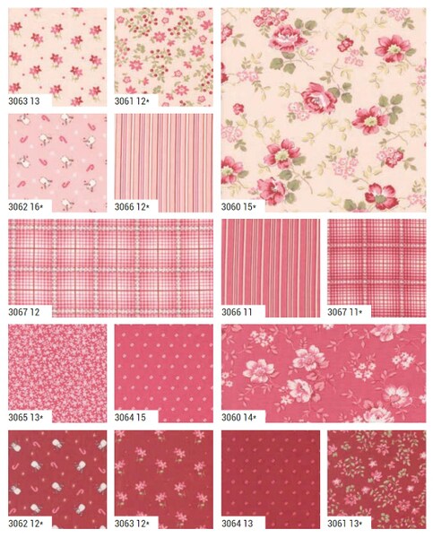 A Very Sweet Christmas Fat Quarter Bundle by Bunny Hill Designs for Moda (3060AB)