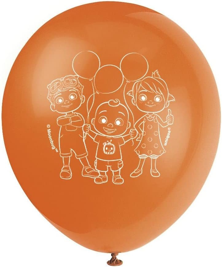 Cocomelon 12&#x22; Latex Balloons - 8ct