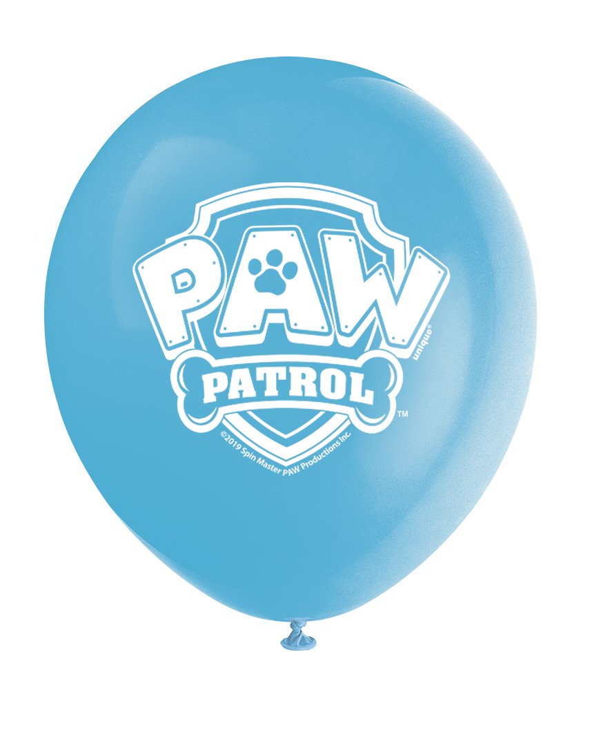 Paw Patrol 12&#x22; Latex Balloons - 8ct