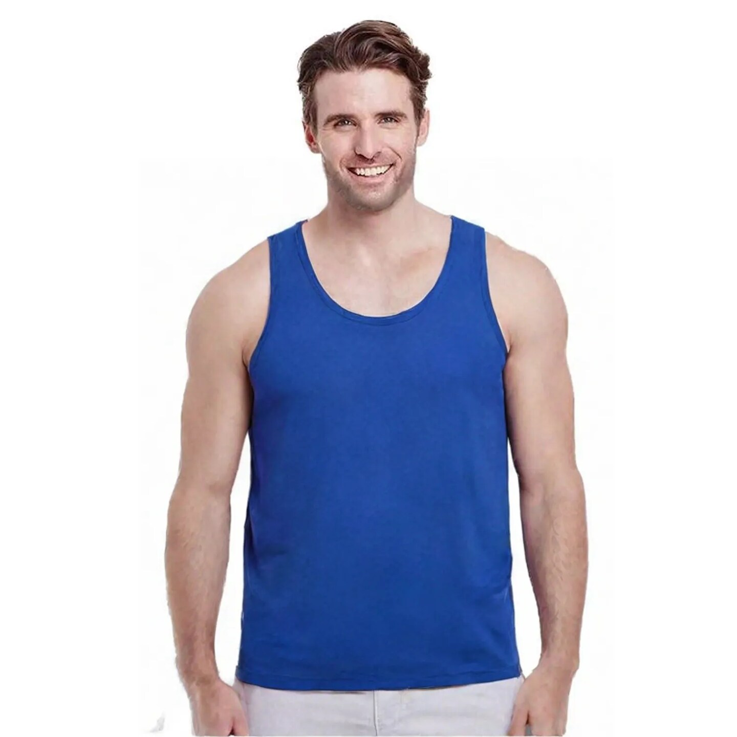 BELLA + CANVAS Classic Jersey Sleeveless Tank Top for Gym Training & Custom Print Activewear