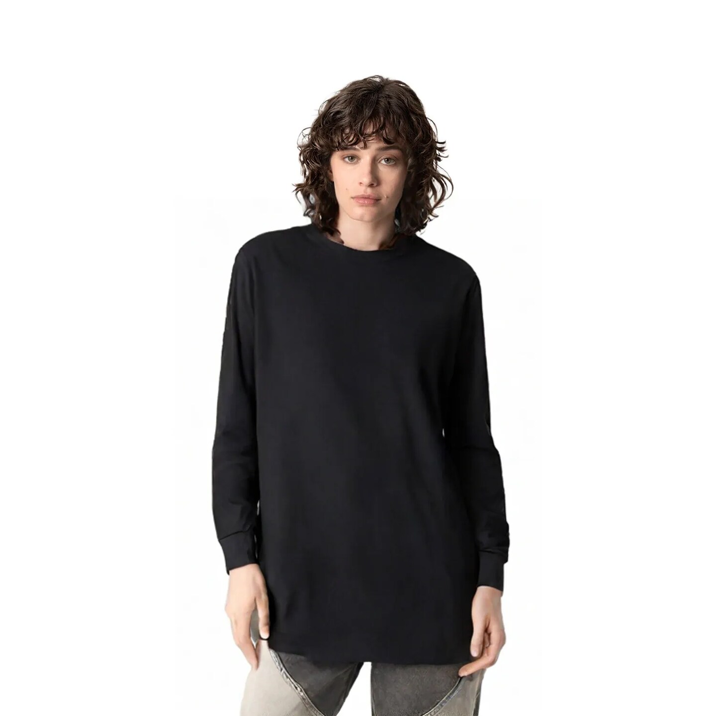 BELLA + CANVAS Unisex Jersey Long Sleeve Tee Lightweight Airlume Cotton Retail Fit Everyday Casual Shirt