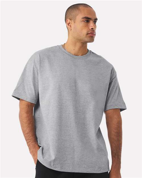 BELLA + CANVAS Unisex 7.5 oz Heavyweight Tee Boxy Relaxed Fit Drop Shoulder Streetwear T-Shirt