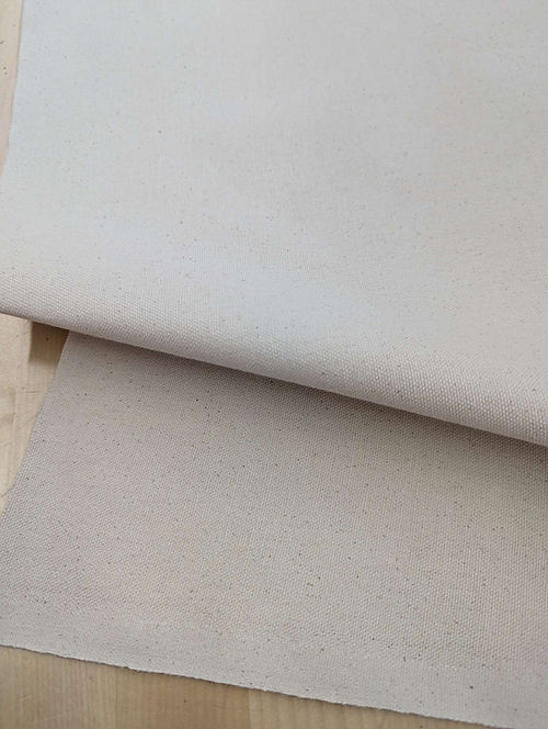 1 Yard Heavyweight Natural Cotton Canvas Fabric 10 oz 61/63&#x22; Wide Durable Upholstery &#x26; Craft Material
