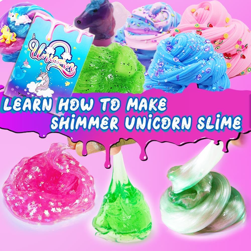 Unicorn Slime Kit for Kids