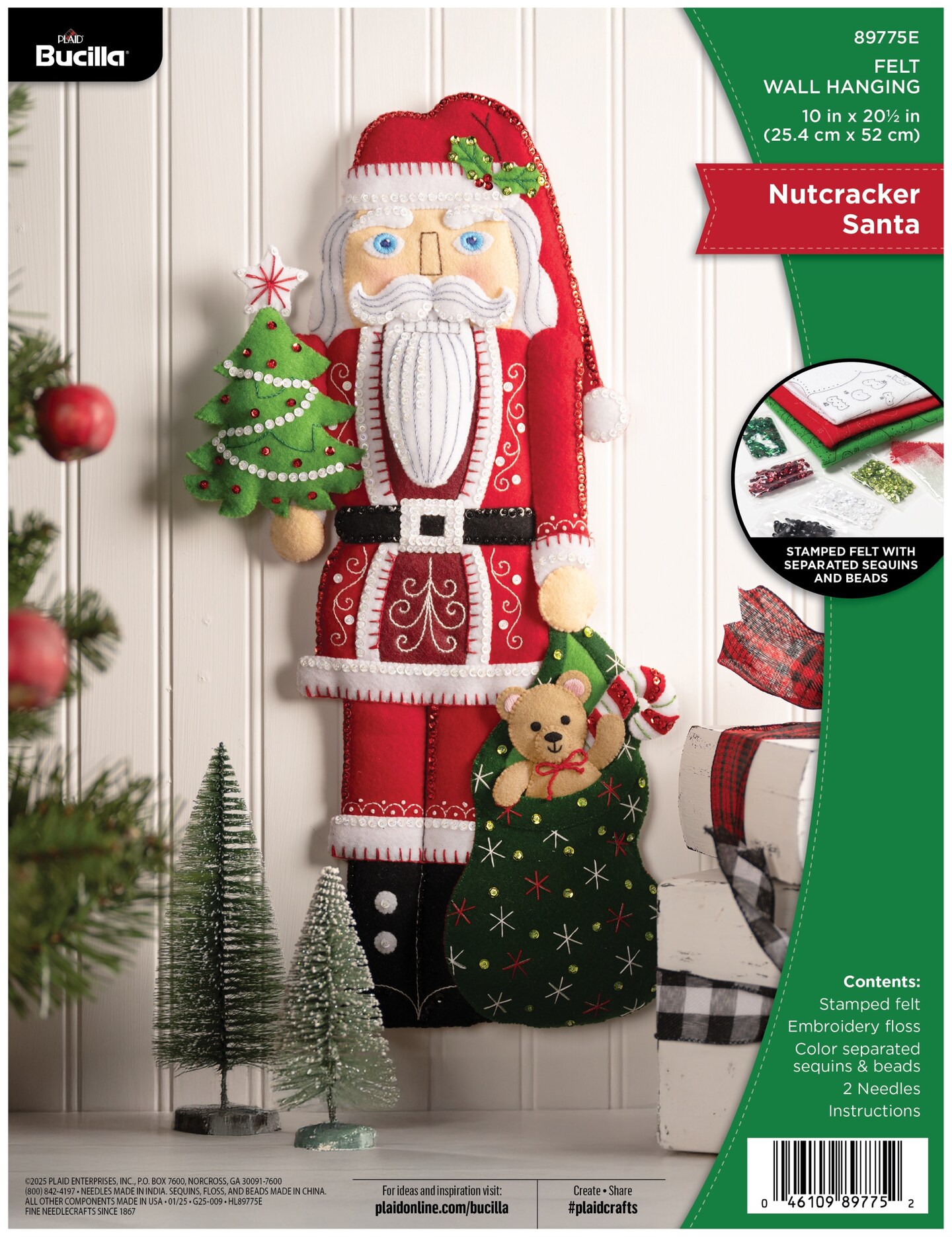 Felt Wall Hanging-Nutcracker