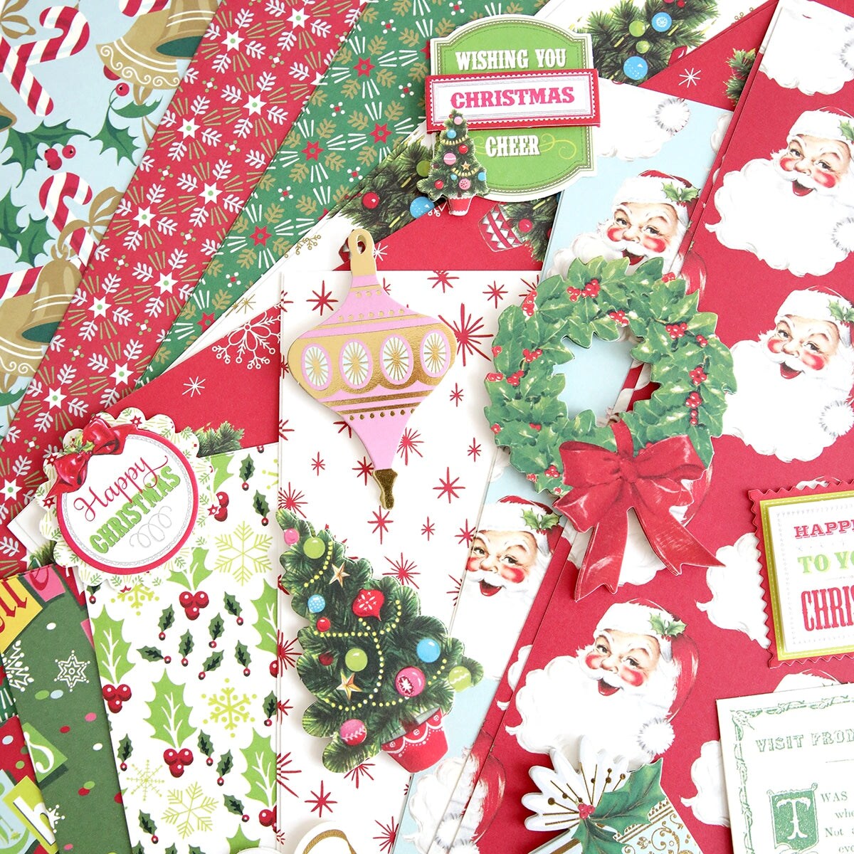 Christmas Kitsch Papercrafting Collection