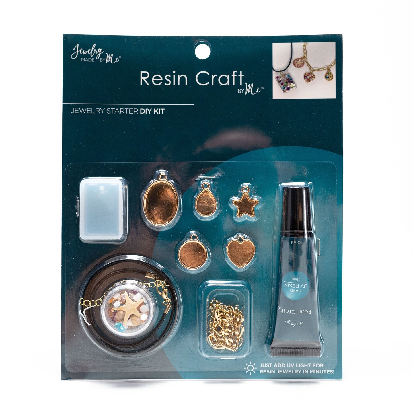Resin Craft By Me&#x2122; UV Resin Jewelry Starter Kit
