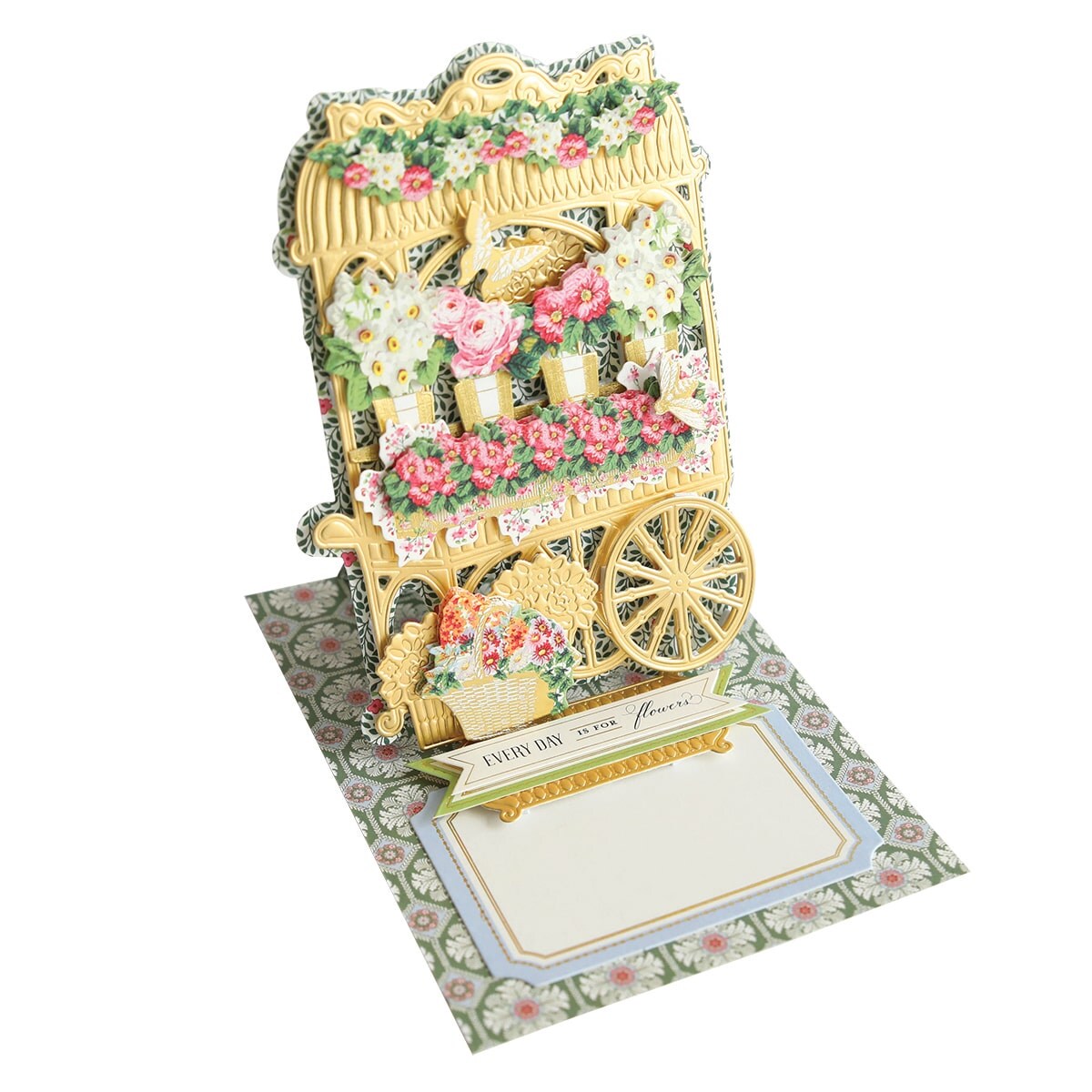 Flower Cart Easel Finishing School Craft Box