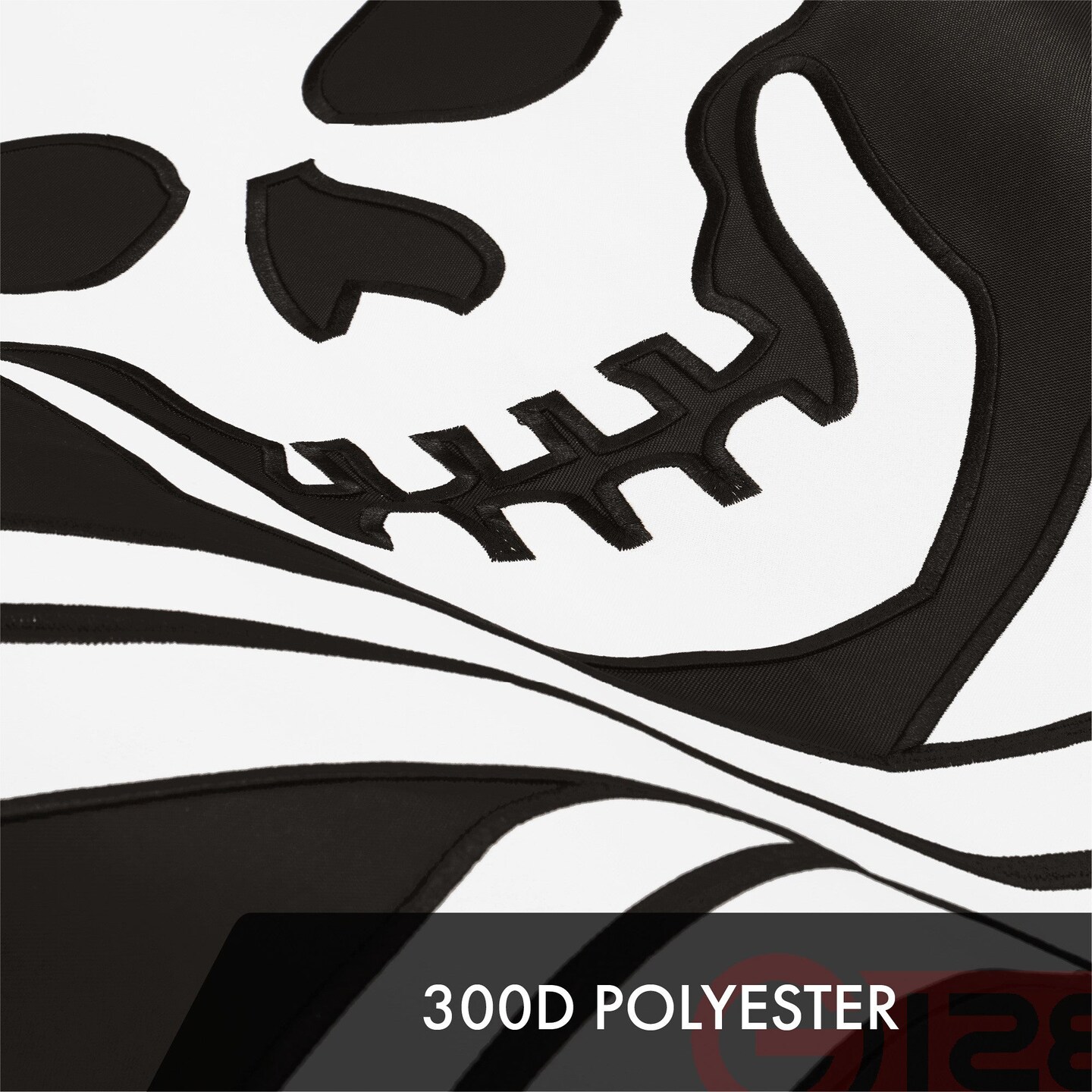 G128 Pirate Jolly Roger Swords Flag | 2x3 Ft | ToughWeave Series Embroidered 300D Polyester | Novelty Flag, Embroidered Design, Indoor/Outdoor, Brass Grommets