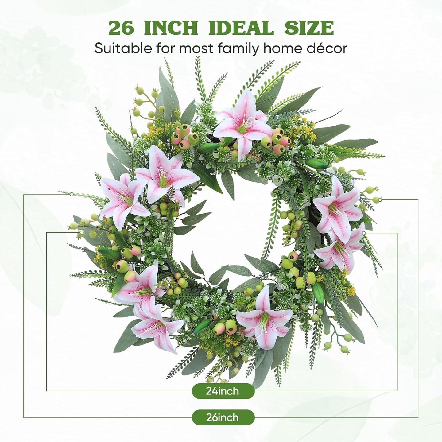 Wreaths for Front Door Spring
