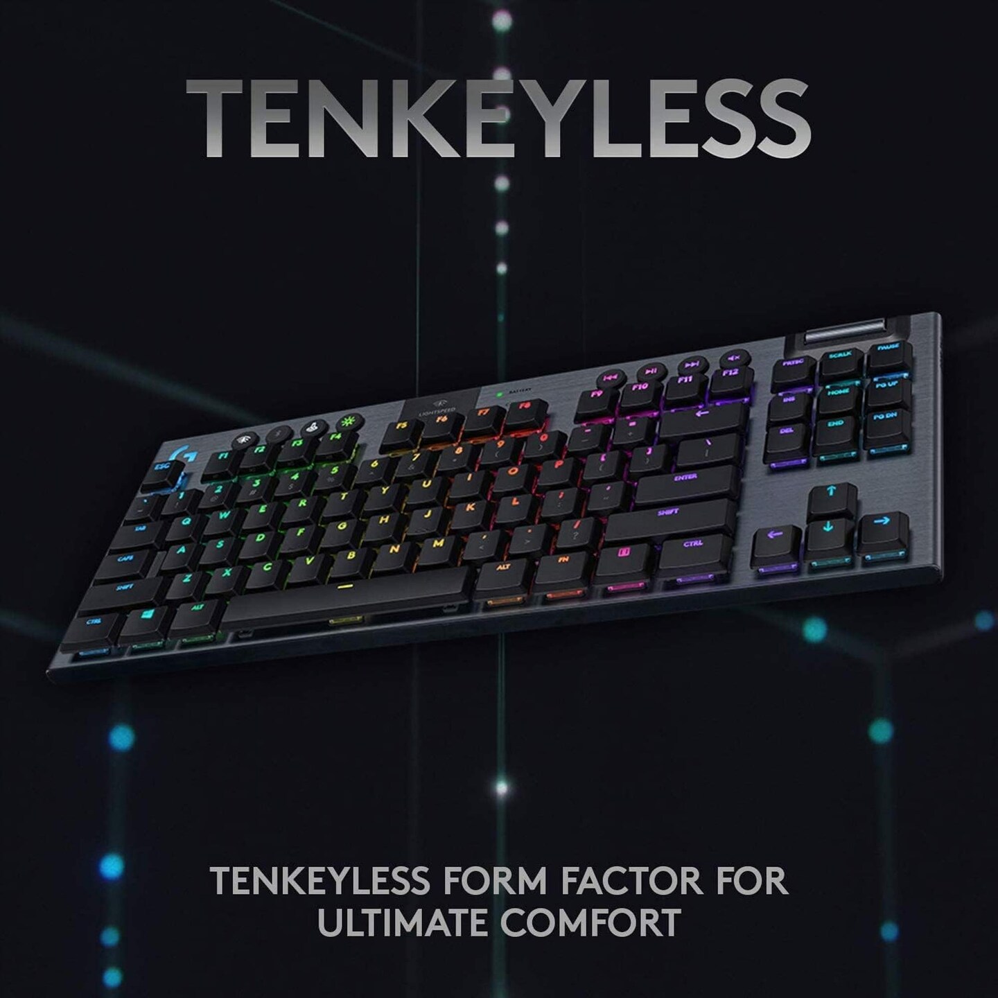 Logitech G515 TKL Wireless Gaming Keyboard Black
