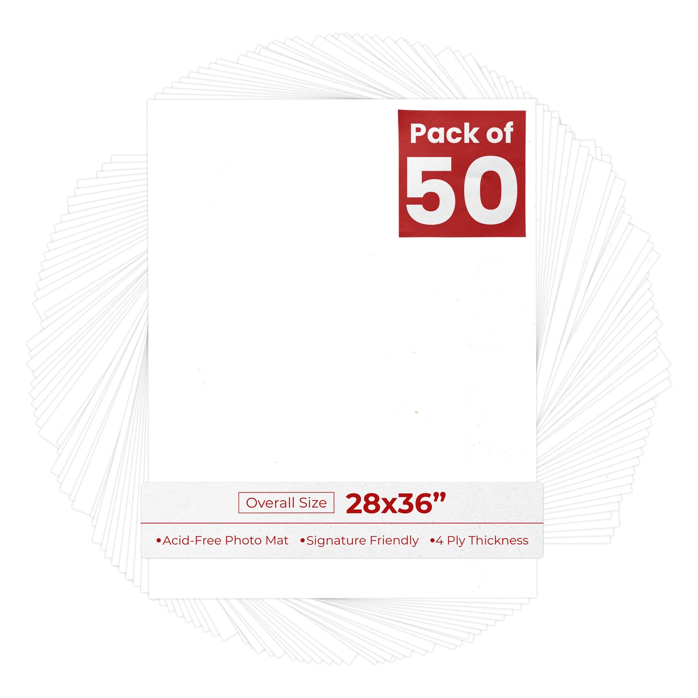 Golf Ball Texture 28x36 Uncut Mat Board - Blank Sheets, No Opening ...