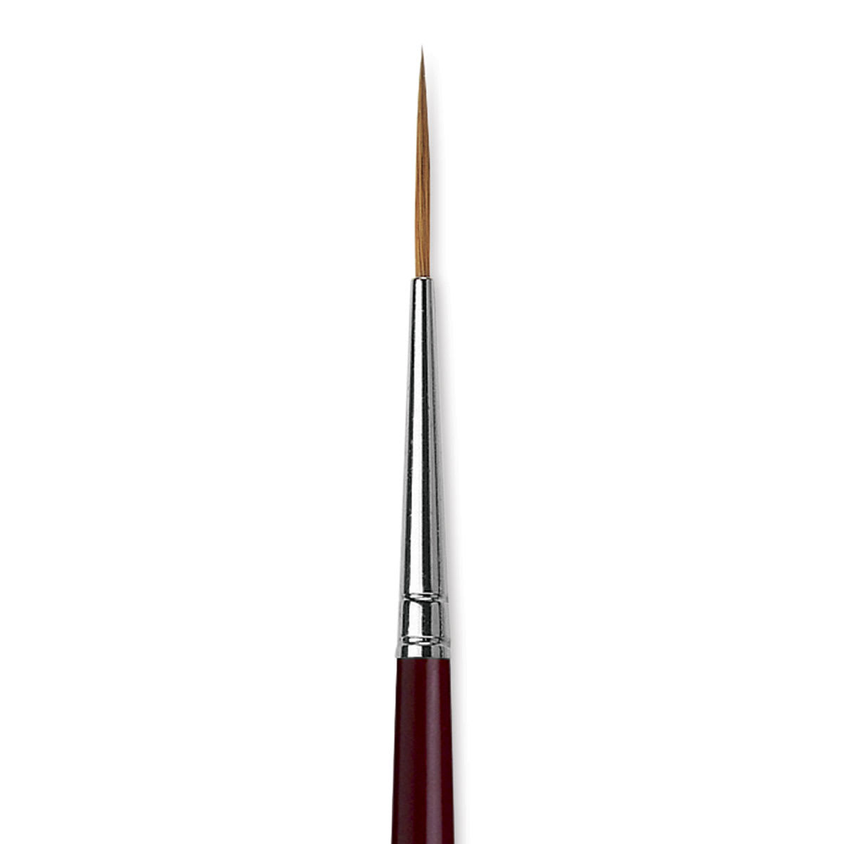 Da Vinci Kolinsky Red Sable Brush - Medium Pointed Liner, Long Handle, Size 1