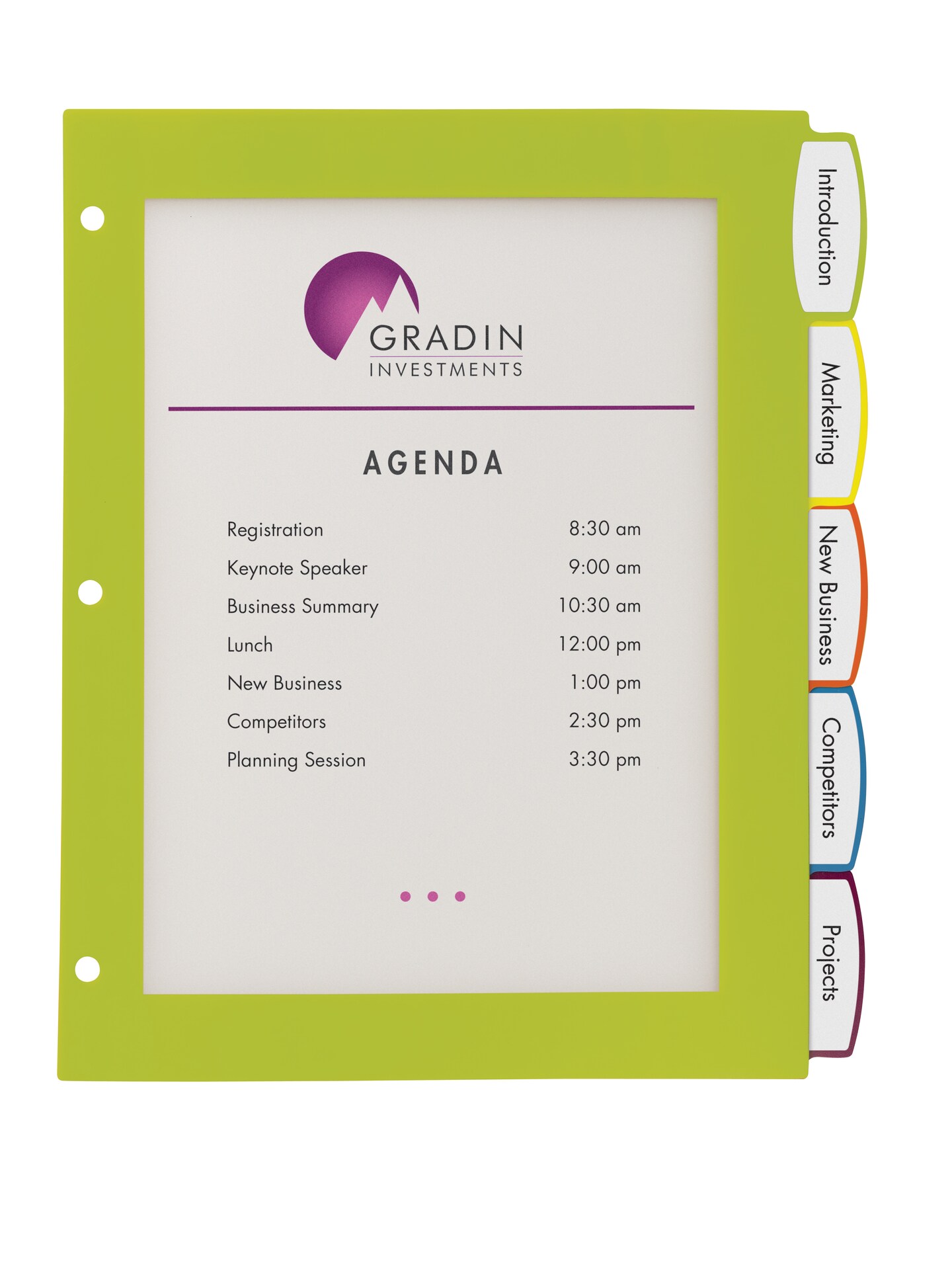 Avery Ultralast Big Tab Plastic Dividers for 3 Ring Binders, 5 Tab Set, Multicolor, 2 Sets (24900)