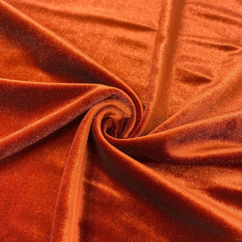 1 Yard Stretch Velvet Fabric for Costumes Dancewear Apparel Upholstery and Crafts 58/60 Inch Width