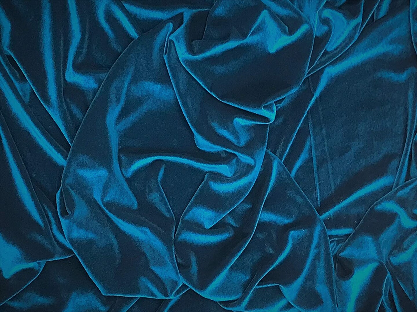 1 Yard Stretch Velvet Fabric Rich Soft Plush 4-Way Stretch Dancewear Costume 58/60" Width