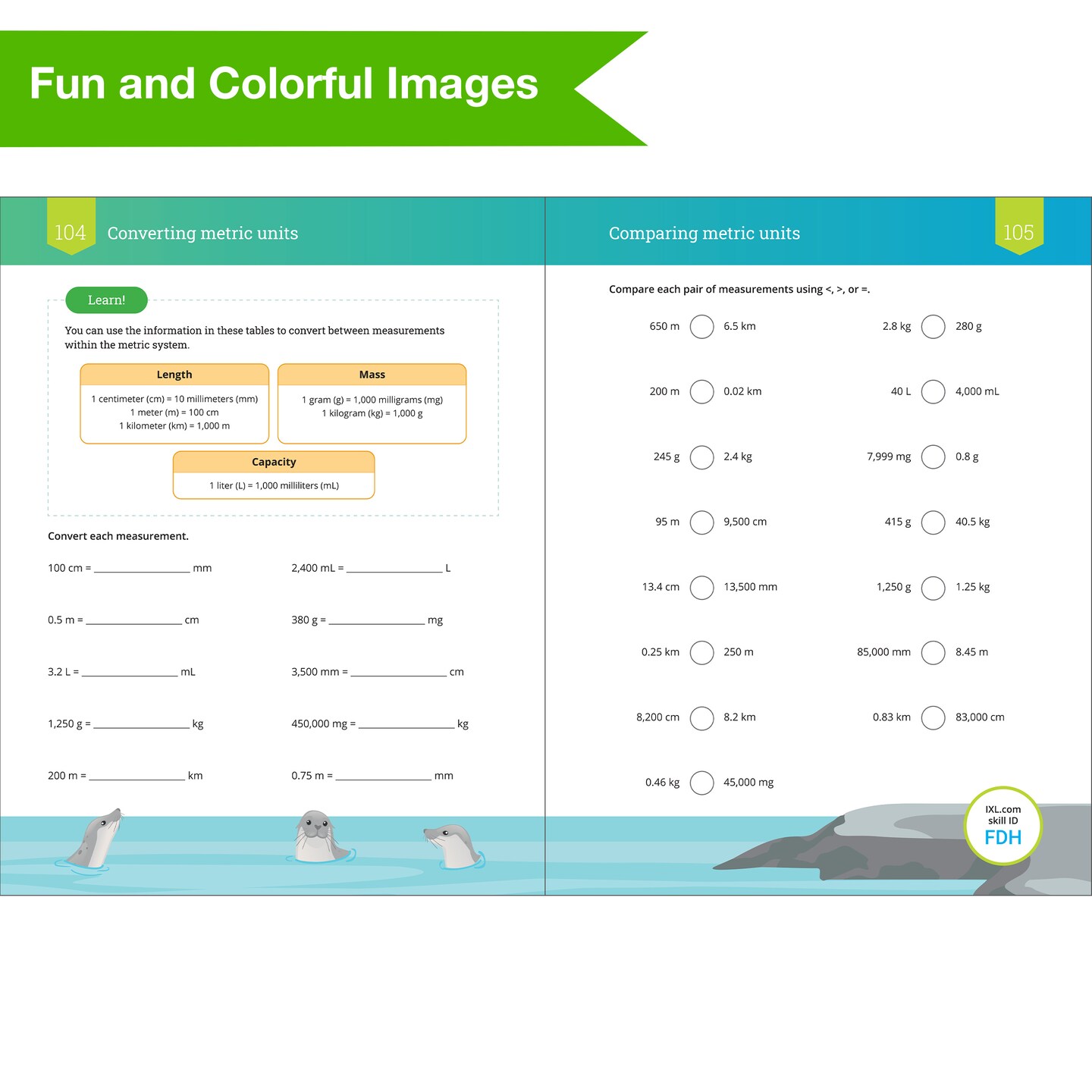 The IXL Ultimate 6th Grade Math Workbook, Activity Book for Kids Ages 11-12 Covering Geometry, Statistics, Equations, Integers, Ratio, and More Mathematics