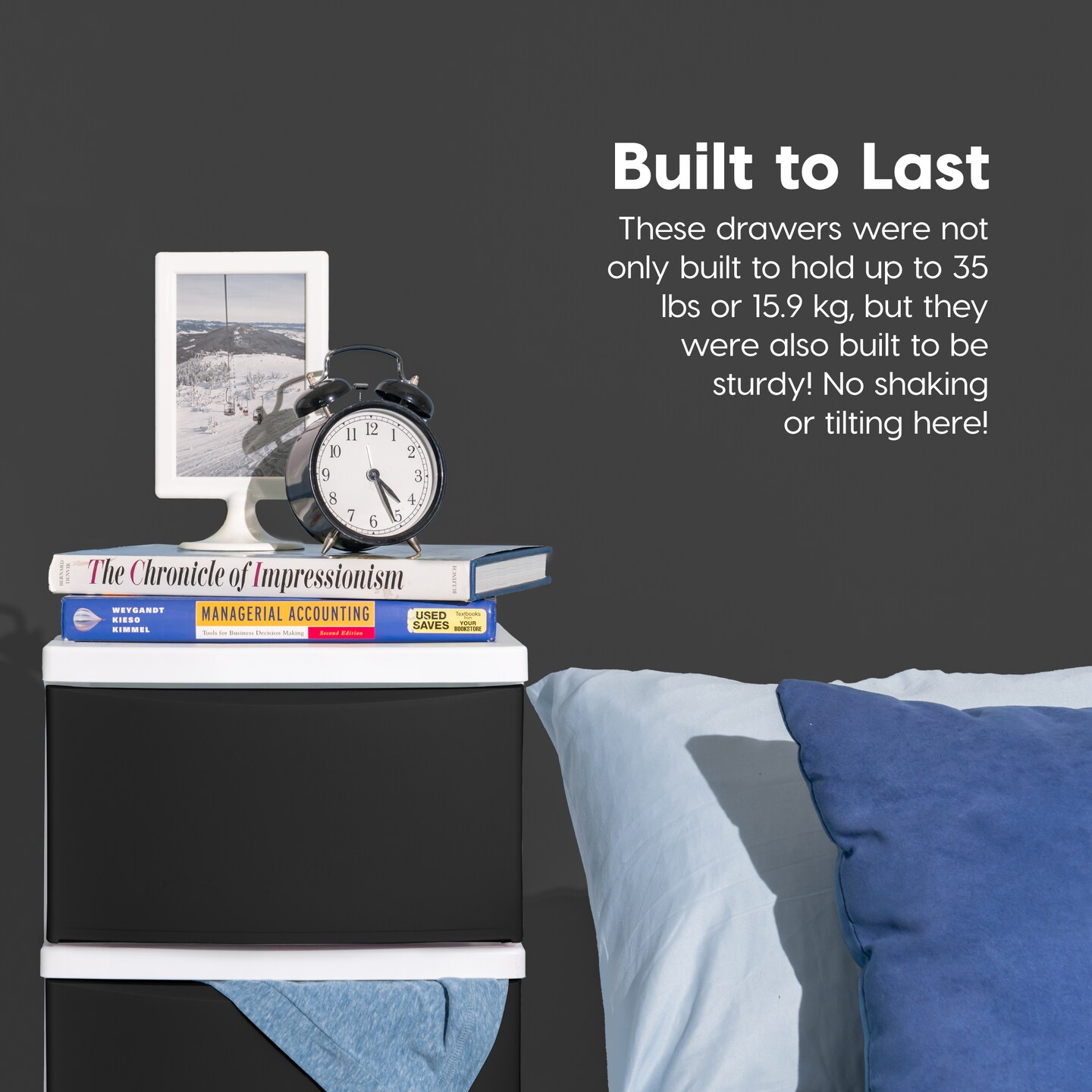 IRIS USA Plastic 4 Drawer Storage Cart, Organizer Unit for Bedroom, Closet, Kitchen, Bathroom, Laundry Room, Dorm