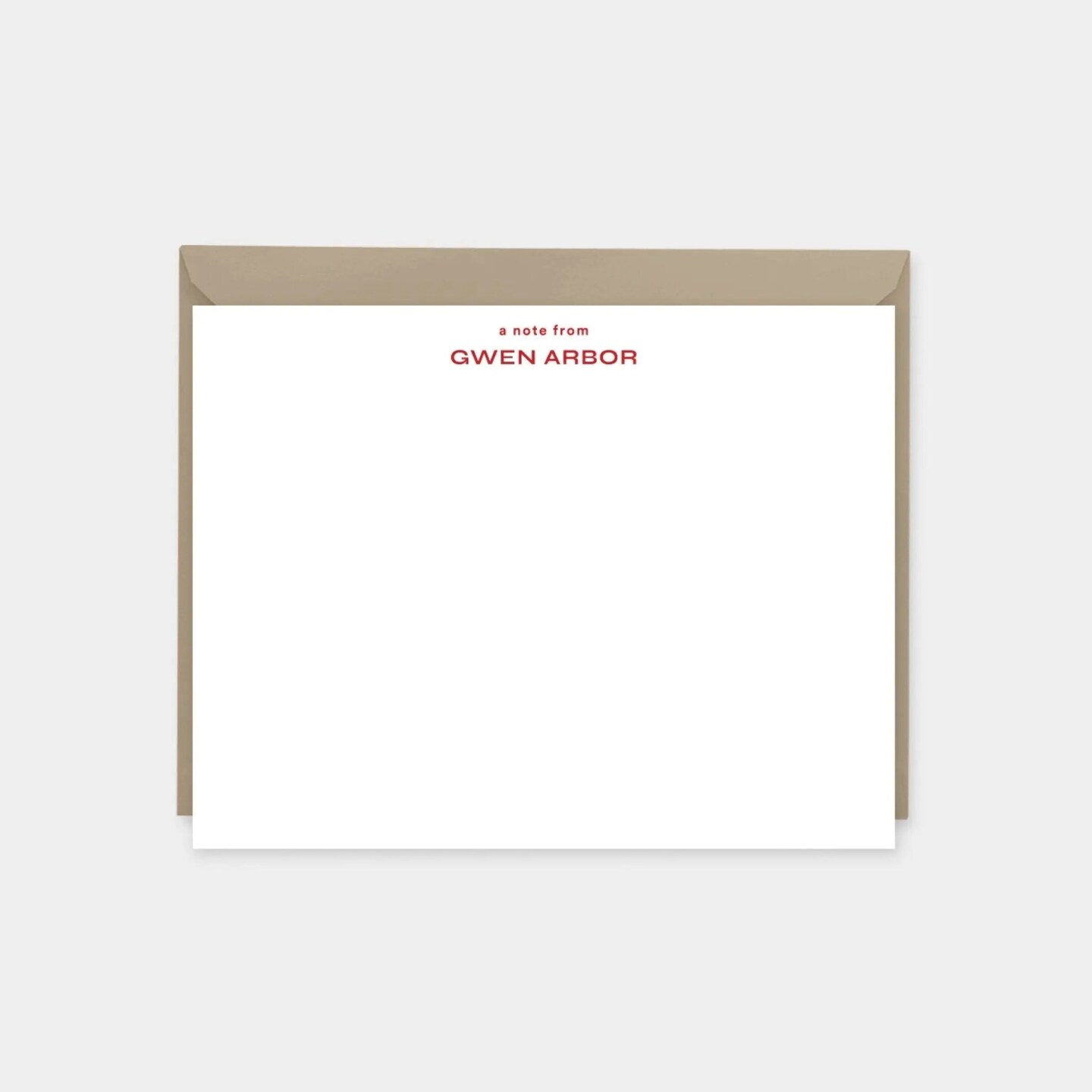 Modern Note Cards
