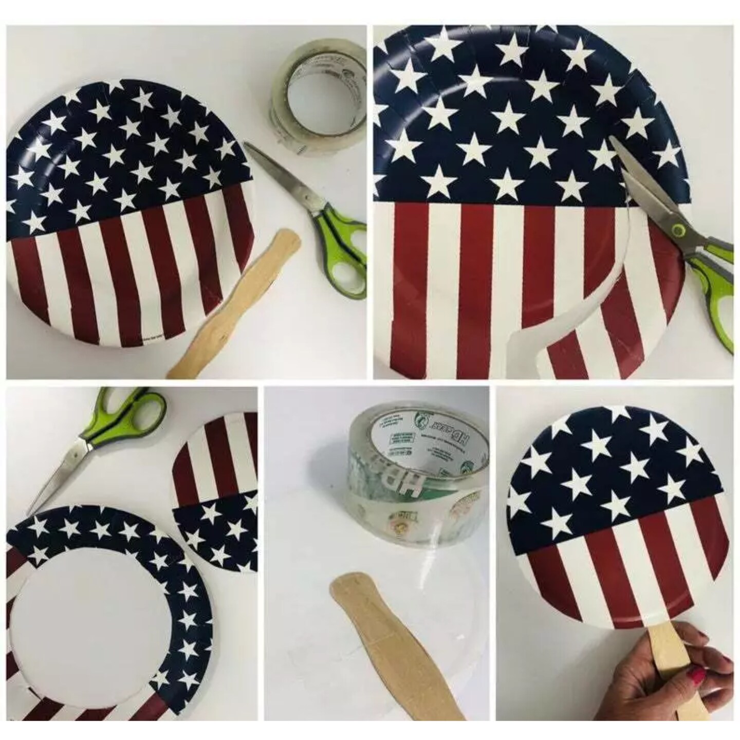 Kitcheniva 8" Wavy Fan Sticks Wooden Paddle Fan Handle Crafts DIY 300 Pcs