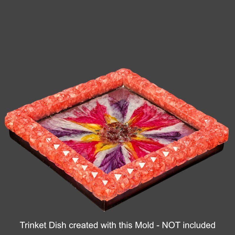 Crystal Gem Edge Trinket Dish Mold