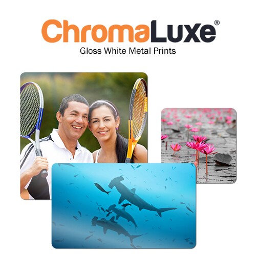 ChromaLuxe HD Gloss White Aluminum Panel 16&#x22;x20&#x22; .045&#x22; thick - 10 per Case 4016