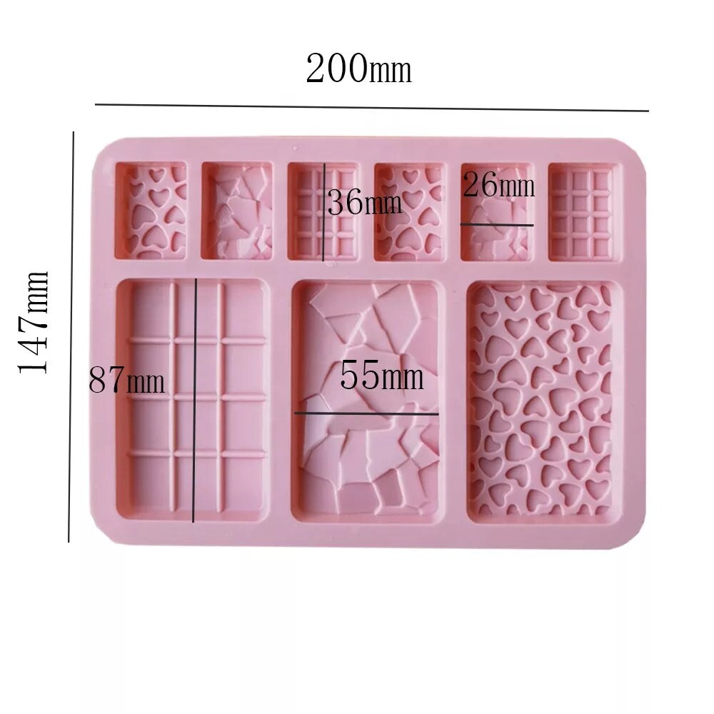 Chocolate Bar Silicone Mold