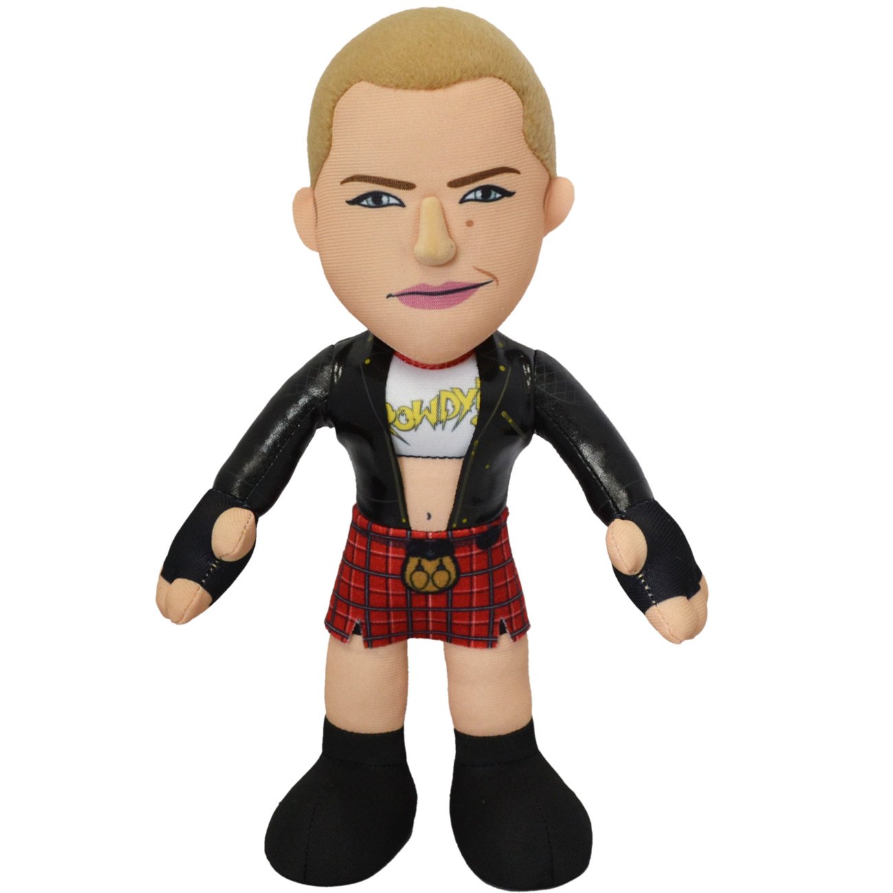 Bleacher Creatures WWE Rowdy Bundle: Roddy Piper and Ronda Rousey 10" Plush Figure