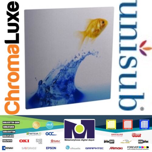 ChromaLuxe Gloss Clear Metal Print 30&#x201D;x30&#x22; .045&#x22; thick - 10 per Case 4281