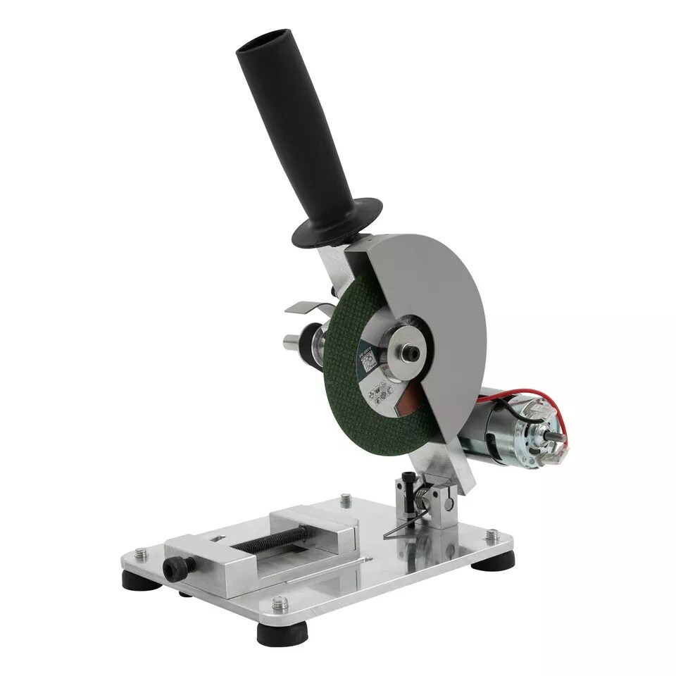 4"Mini Table Saw Saw Manual Chop Saw DIY Wood Metal Cutting Machine Cutter 0-45°