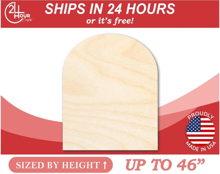 4\" Wood Squirrel Cutout, 1/2\" Thick...