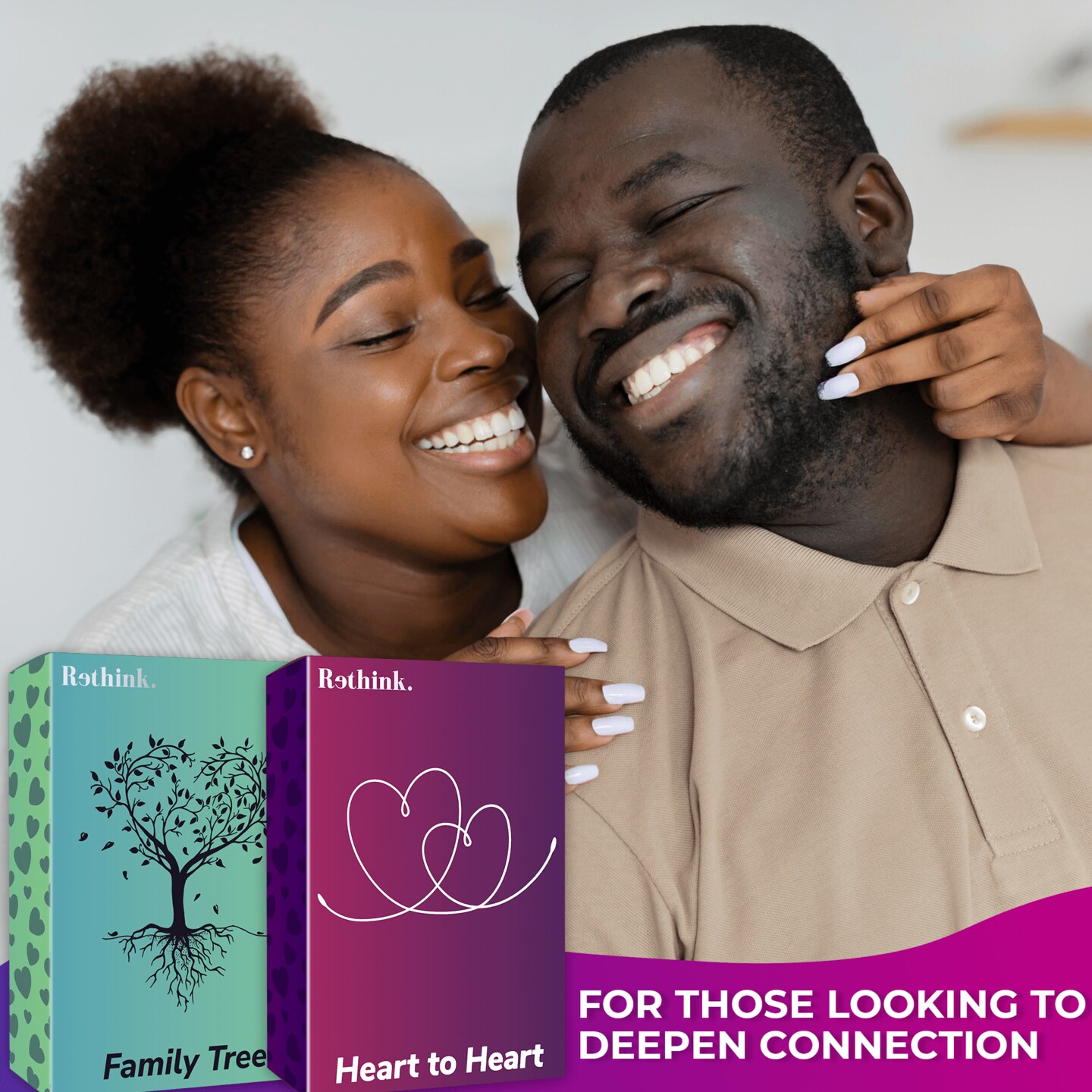 Rethink!: Conversation Starters for Couples Game | Know Me Better Questions