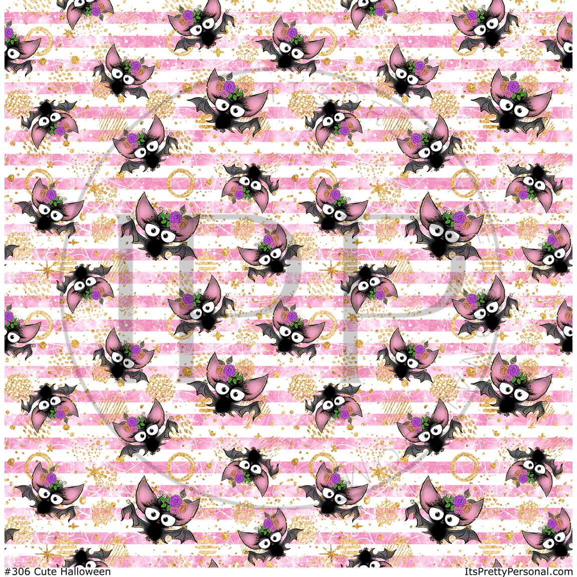 #306- Cute Halloween 12x12 Pattern Vinyl