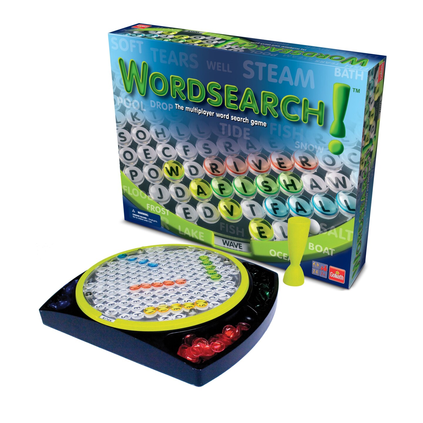 Goliath Wordsearch Game - The Fast-Paced Word Finding Game Designed for Multiple Players