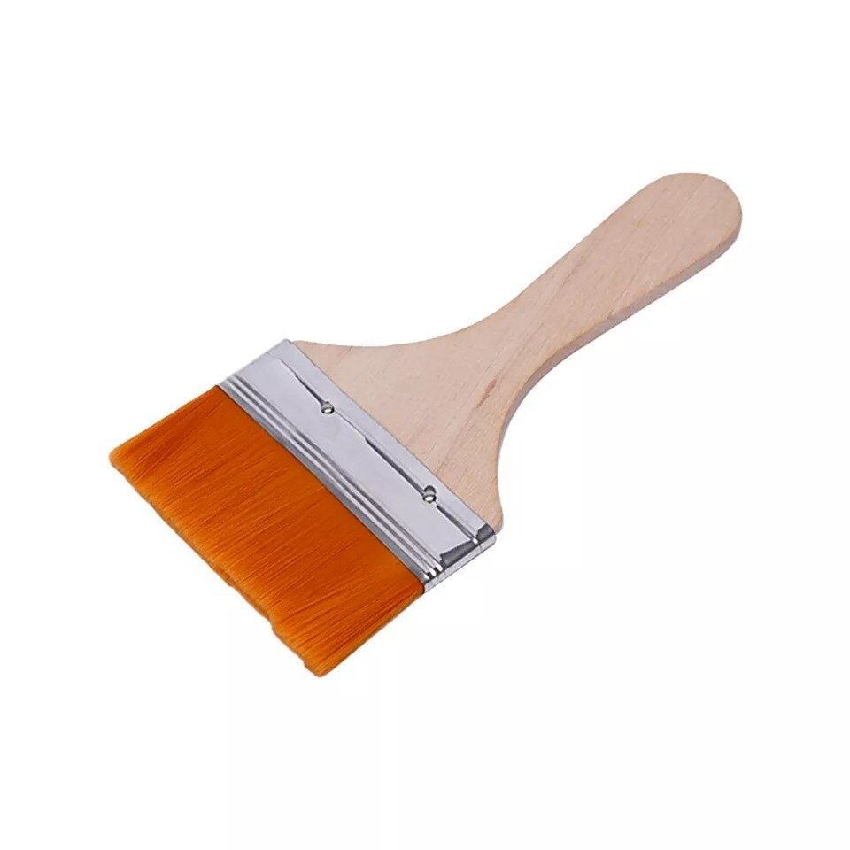 6pcs Chalk Milk Paint and Wax Brush Set for Stencil Brushes Home Furniture Paint