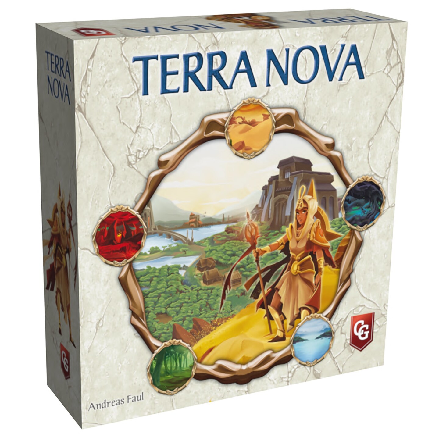 Terra Nova - Simplified Version of Terra Mystica Board Game, Capstone Games, Ages 14+