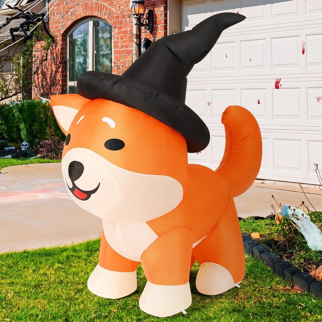 4 FT Halloween Inflatables Dog