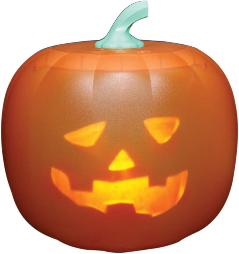 Jabberin' Jack Talking Animated Pumpkin with Built in 10 Inch HD Screen Projector & Speaker Includes 90 Minutes of Content