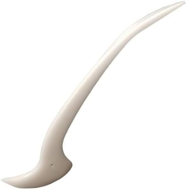 2 Pack White Plastic FID Burnisher for Stained Glass Copper Foil &#x26; Lead Work