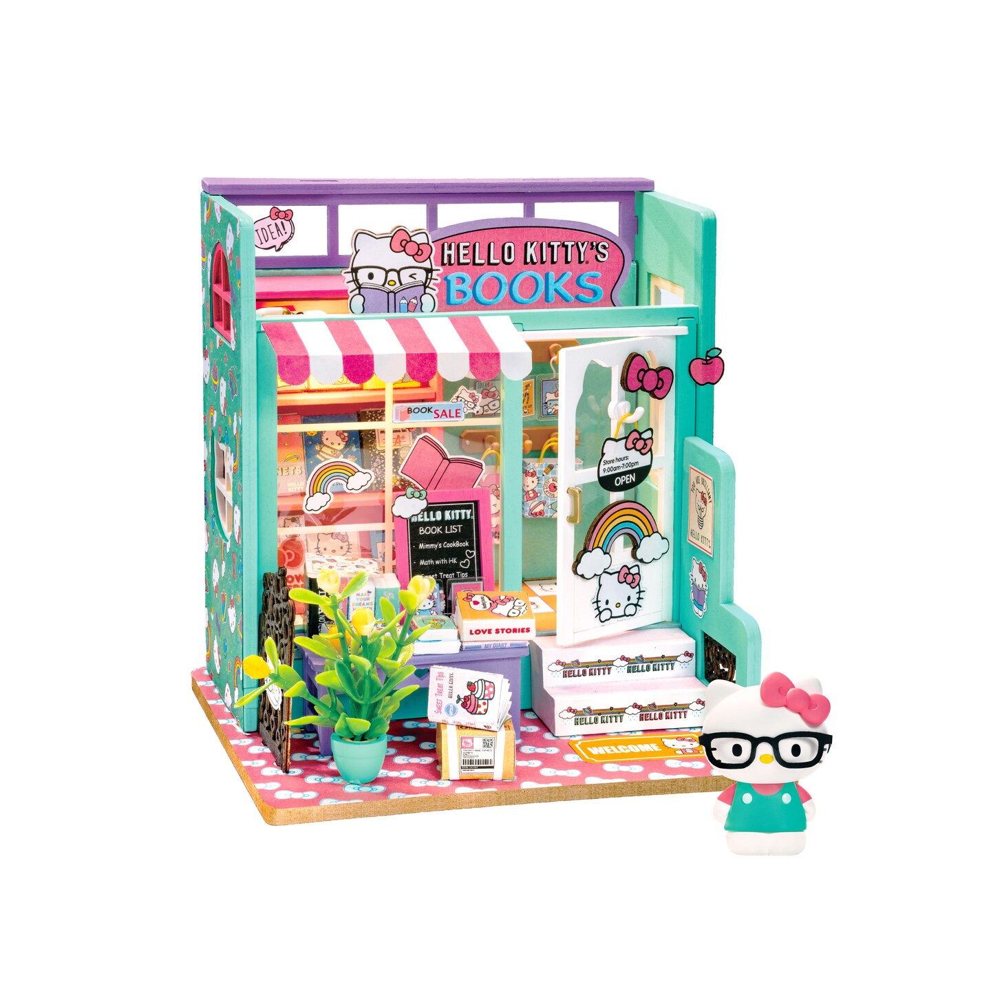 Hello Kitty&#xAE; Bookstore | DIY Miniature House Kit