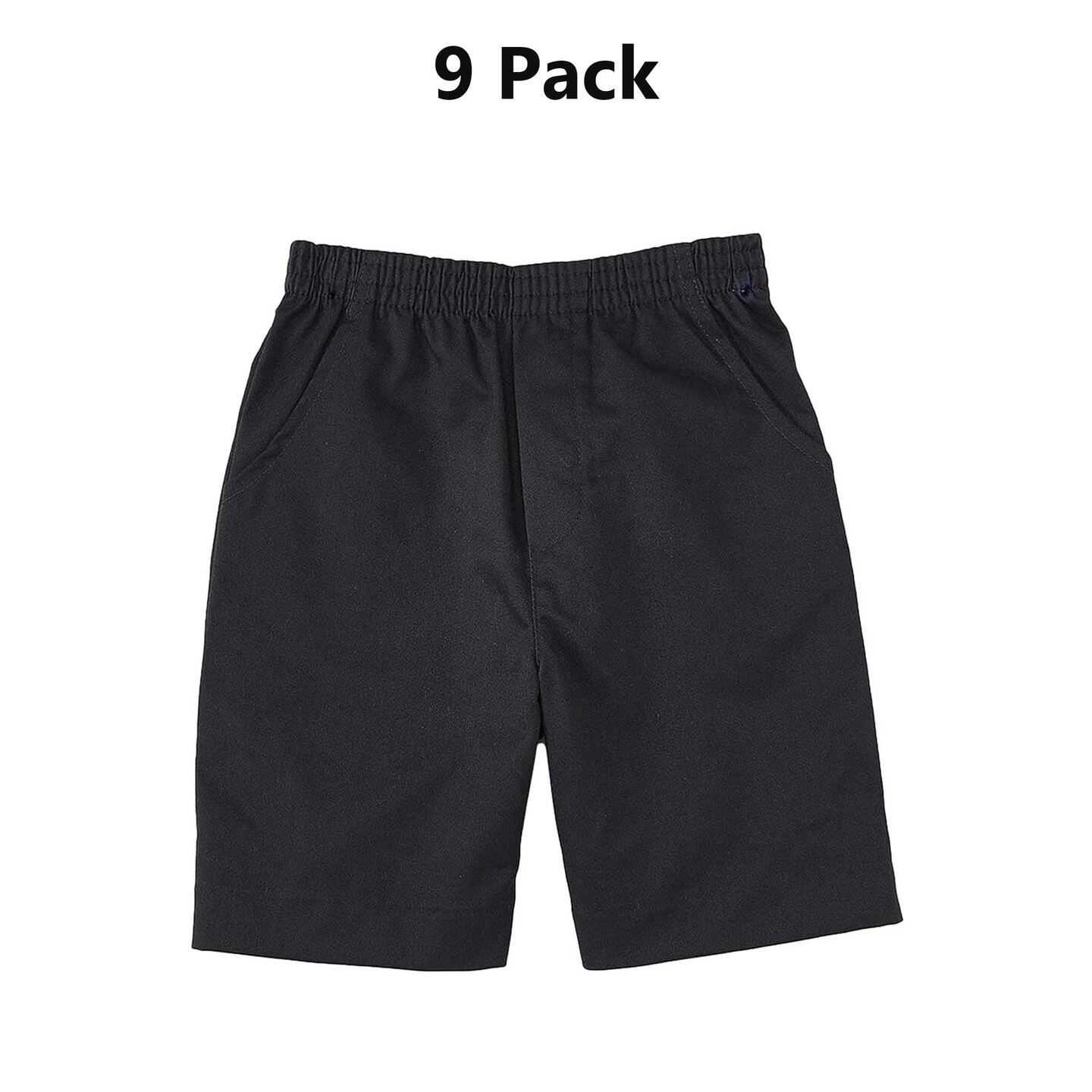 Boys All Elastic Waist Pull Up Shorts