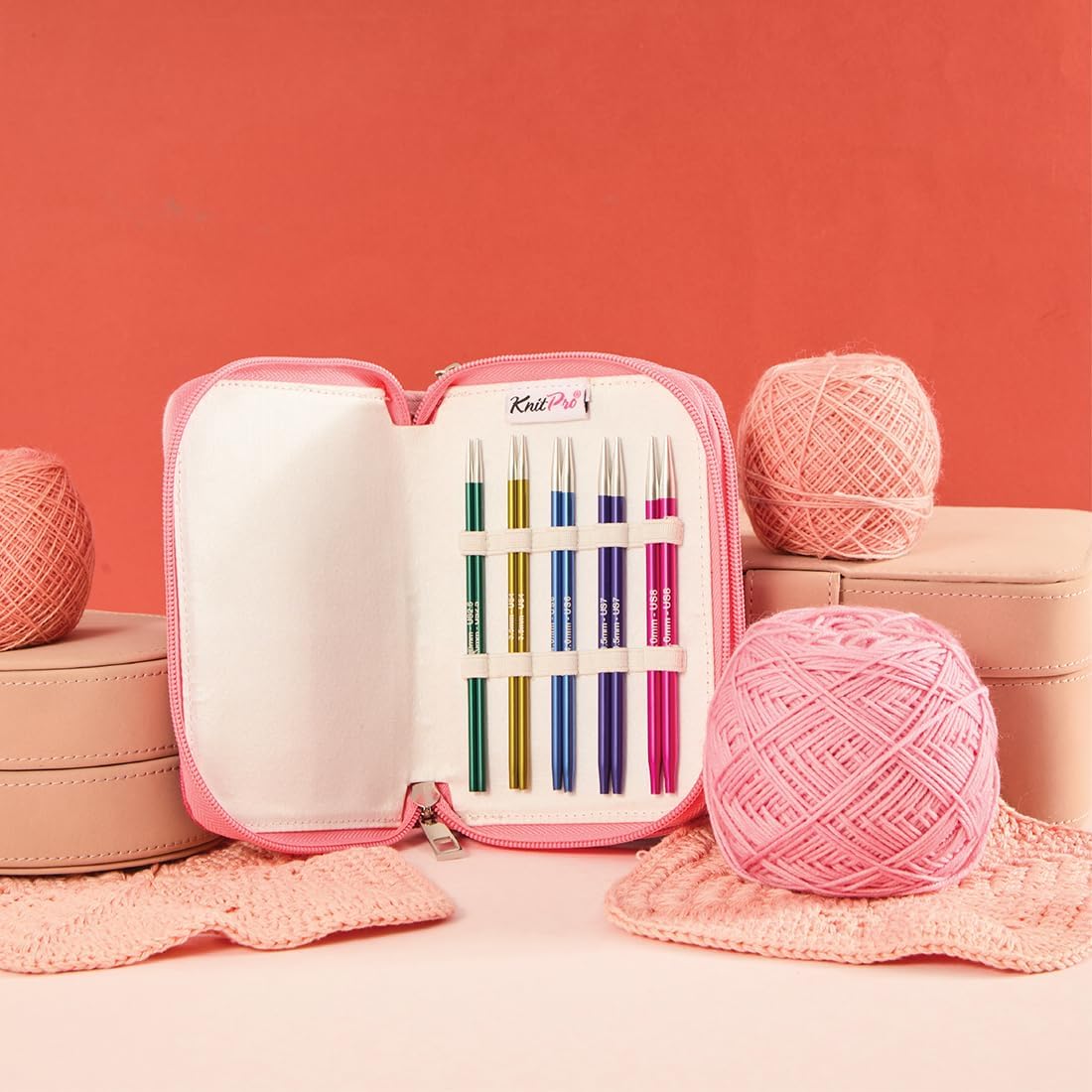 KnitPro Zing Starter Interchangeable Knitting Needle Set 5" (13cm)