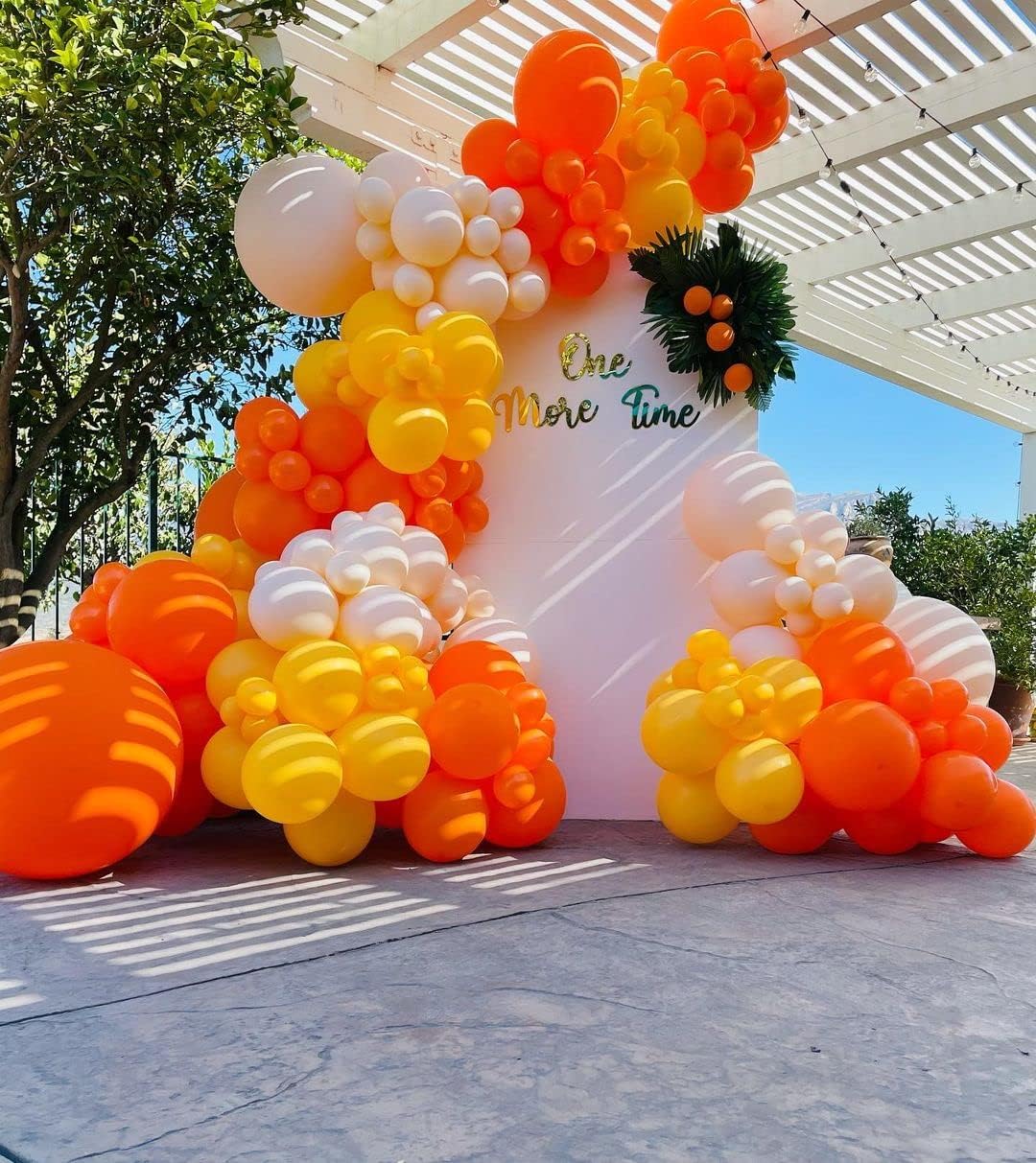 100 Pack 12 Inch Orange Round Latex Balloons (A011-2-Orange, Normal)